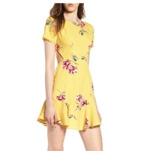 Nordstrom Cutout Fit & Flare Dress